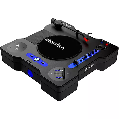 Stanton STX Limited Edition Portable Scratch Turntable Black