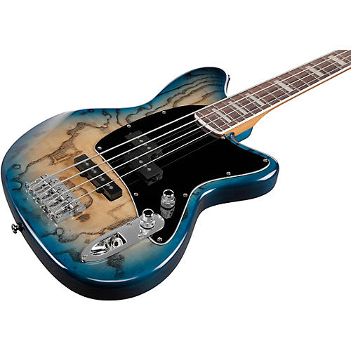 Ibanez TMB400TA 4-String Electric Bass Guitar Cosmic Blue Starburst