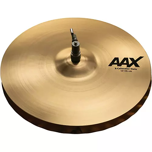 SABIAN AAX X-Celerator Hi-Hat Cymbals, Brilliant 14 in.