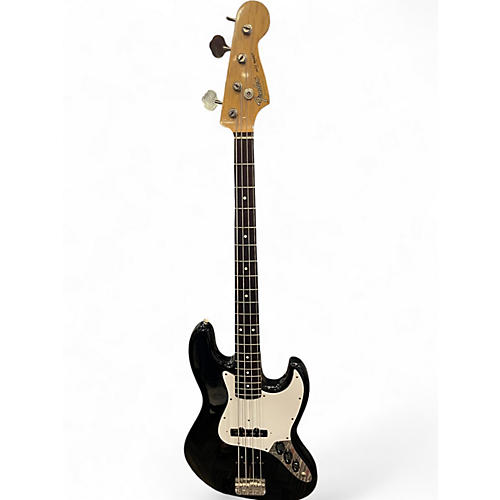 Vintage 1988 Fender jazz bass Black Electric Bass Guitar Black