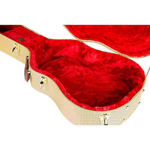 Musician's Gear Deluxe Dreadnought Case Black