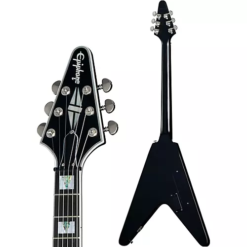 Epiphone Flying V Prophecy Left-Handed Electric Guitar Aged Jet Black Metallic