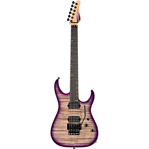 Schecter Guitar Research Sunset 24 FR Electric Guitar Violet Ice