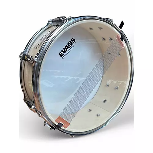 Used Pearl 14X5 EXR Snare Drum Pearl White Drum Pearl White 210
