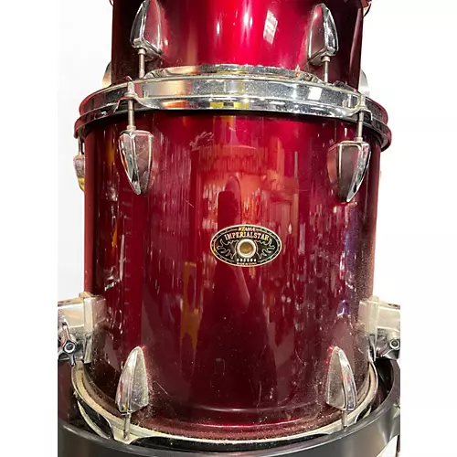 Used TAMA 5 Piece Imperialstar Cherry Red Drum Kit Cherry Red