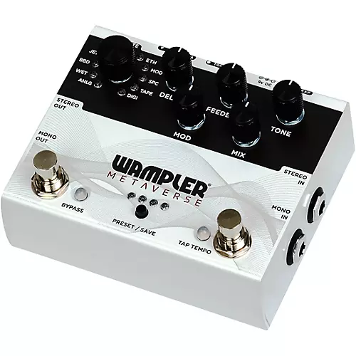 Wampler Metaverse Multi-Delay Effects Pedal White