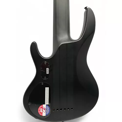 Used ESP LTD D6 6 String black natural Electric Bass Guitar black natural