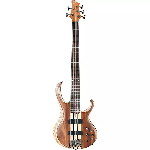 Ibanez BTB745 5-String Electric Bass Guitar Low Gloss Natural