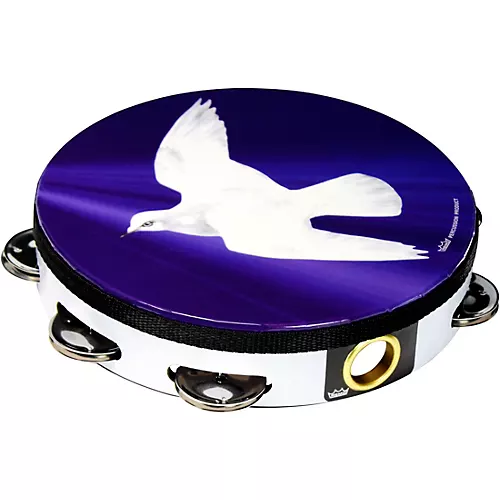 Remo Dove Tambourine 10 in., 16 Jingles