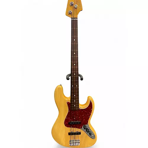 Used Fender Fretless Jazz Bass MIJ Natural Electric Bass Guitar Natural