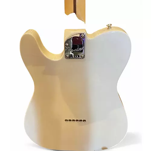 Used 2025 Fender Deluxe Nashville TelecasterWHITE Alpine White Solid Body Electric Guitar Alpine White