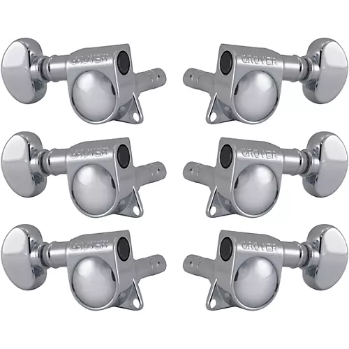 Grover Mid-Size Locking Rotomatics 406 Series Tuning Machines Gold 6-in-line