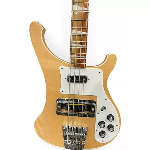 Used 2014 Rickenbacker 4003 Natural Electric Bass Guitar Natural