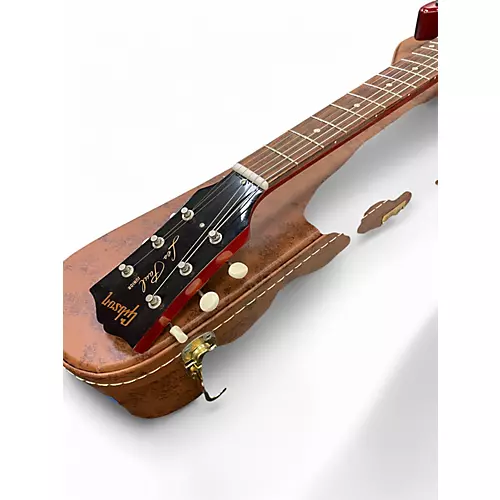 Used Gibson Gibson Les Paul Junior CUSTOM CS cherry red Solid Body Electric Guitar cherry red