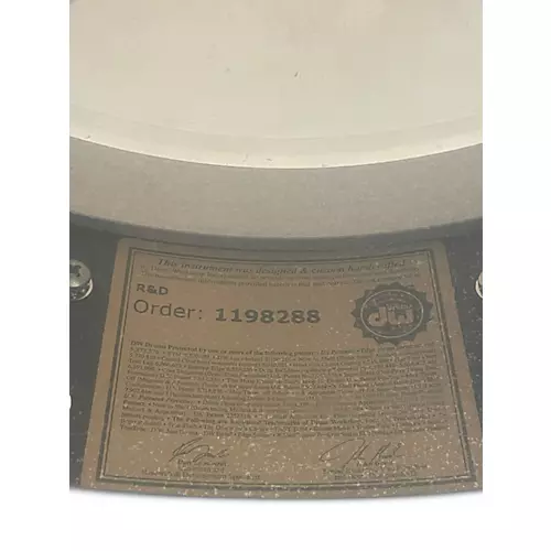 Used DW 5.5X14 COLLECTORS SERIES EDGE CARBON FIBER Drum CARBON FIBER 10