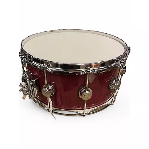 Used DW 14X6.5 PURPLEHEART Purple Drum Purple 213