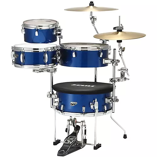 TAMA Cocktail-JAM 4-Piece Shell Pack With Hardware Indigo Sparkle