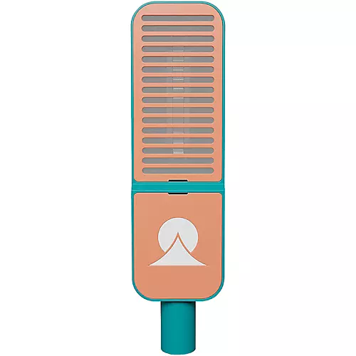 Ohma World Stripes Ribbon Microphone Black & Black