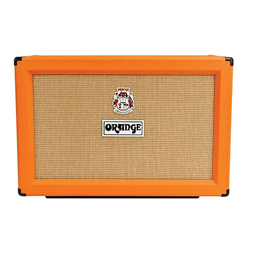Orange Amplifiers PPC Series PPC212-C 120W 2x12 Closed-Back Guitar Speaker Cabinet Black Straight