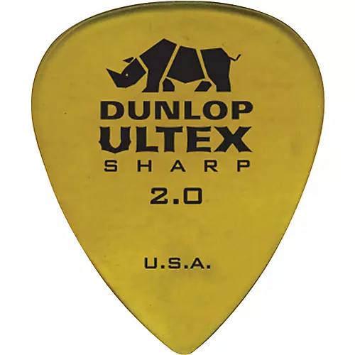 Dunlop Ultex Sharp Picks - 6 Pack 0.90 mm