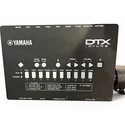 Used Yamaha DTX402K Electric Drum Set