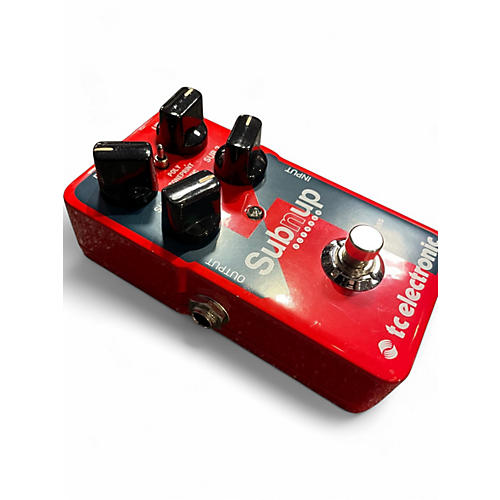 Used TC Electronic Sub N Up Octaver Effect Pedal