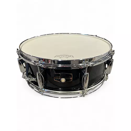 Used TAMA 5.5X14 Imperialstar Snare Black Drum Black 10