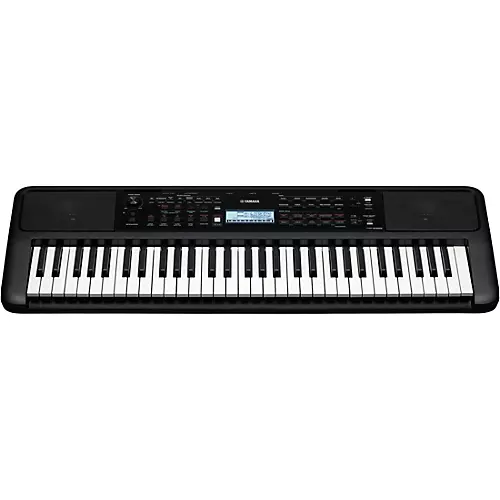 Yamaha PSRE383 61-Key Portable Keyboard Essentials Bundle