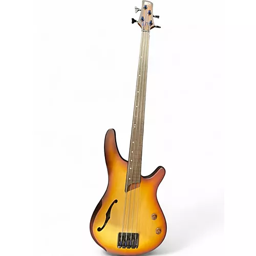 Used Ibanez SRH500F Brown Sunburst Electric Bass Guitar Brown Sunburst