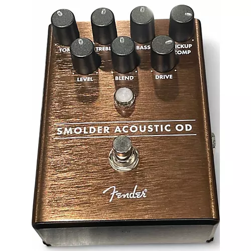 Used Fender SMOLDER ACOUSTIC OD Effect Pedal