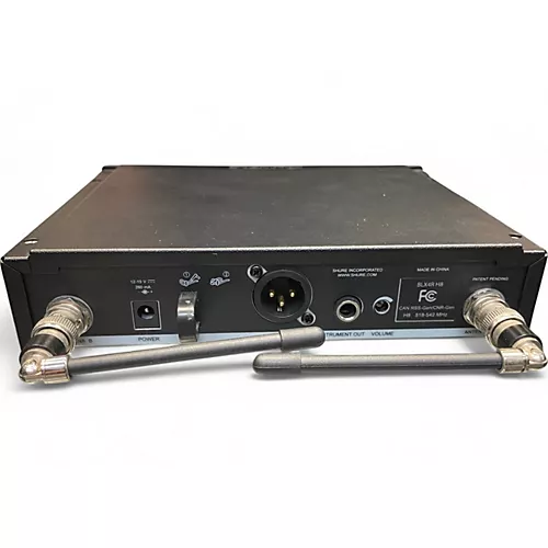 Used Shure BLX4 with MX153 Headset Wireless System