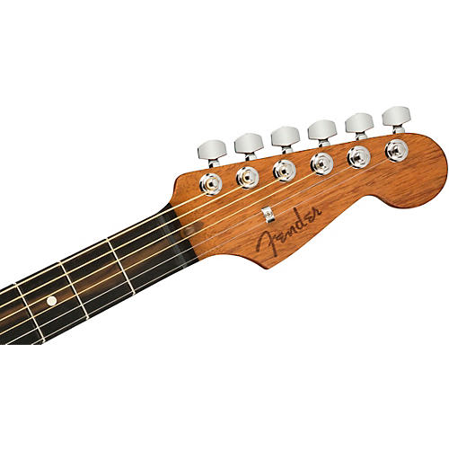 Fender American Acoustasonic Jazzmaster Acoustic-Electric Guitar Tungsten