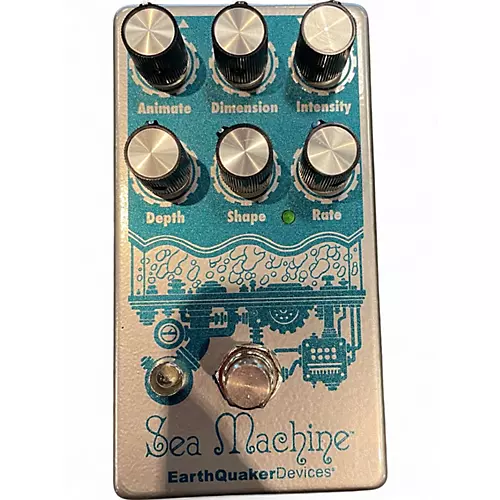 Used EarthQuaker Devices Sea Machine Super Chorus Effect Pedal
