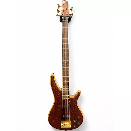 Used 1992 Ibanez SR885 Worn Cherry Electric Bass Guitar Worn Cherry