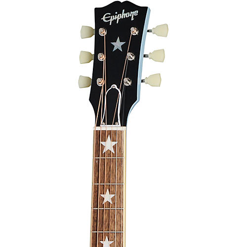 Epiphone Inspired by Gibson Custom J-180 LS Acoustic-Electric Guitar Frost Blue