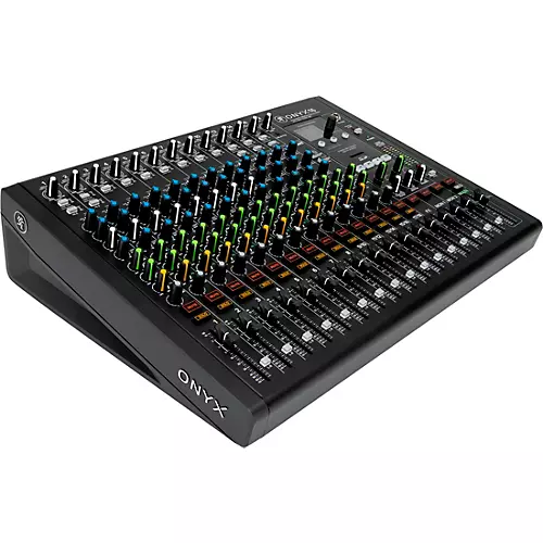 Mackie Onyx16 16-Channel Premium Analog Mixer With Multi-Track USB And Bluetooth