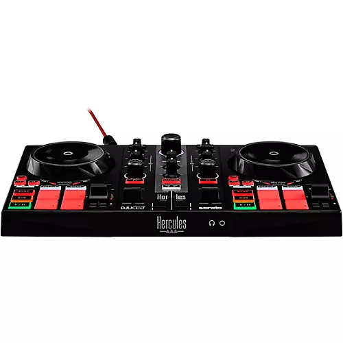 Hercules DJ DJControl Inpulse 200 MK2 2-Channel DJ Controller for Serato DJ Lite and DJUCED Black