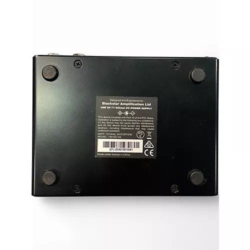 Used Blackstar DEPT 10 DUAL DISTORTION Effect Pedal