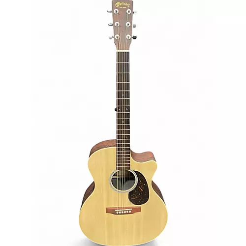 Used Martin GPCX2E Natural Acoustic Electric Guitar Natural