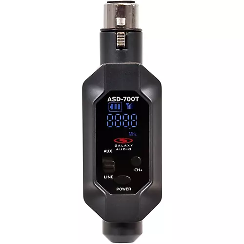 Galaxy Audio ASD-700-2 Digital 15 Channel UHF Plug & Play Wireless In-Ear Monitor Twin Pack System with EB5 Earbuds Frequency CODE B5 550-569 MHz