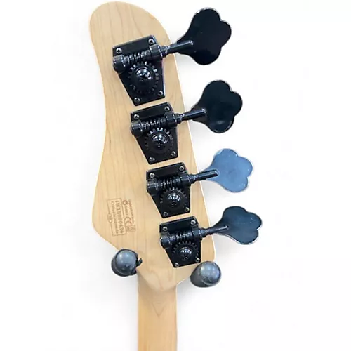 Used Schecter Guitar Research J-4 Diamond Series Sea Foam Electric Bass Guitar sea foam