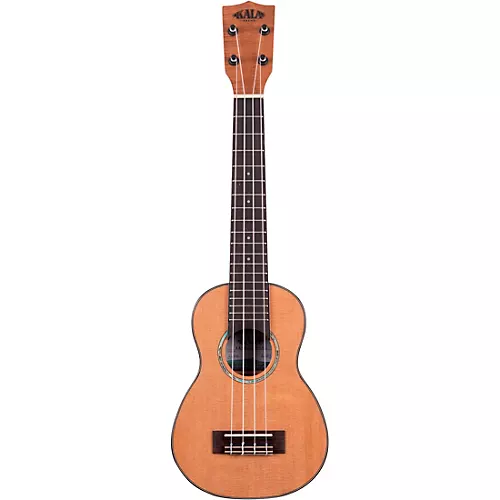 Kala Solid Cedar Top Acacia Soprano Long-Neck Ukulele Natural