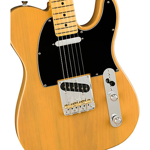 Fender American Professional II Telecaster Maple Fingerboard Electric Guitar Butterscotch Blonde