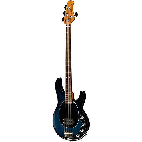Ernie Ball Music Man StingRay Special H Electric Bass Guitar Black and Chrome