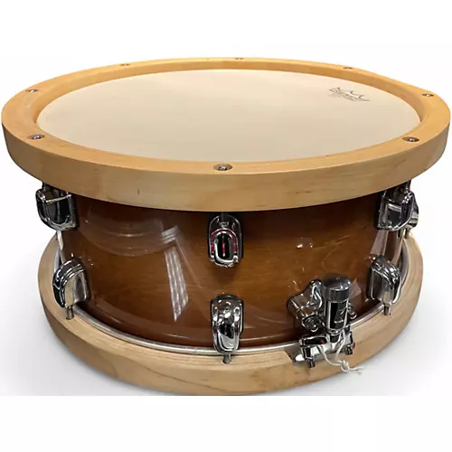 Used TAMA 6X14 SLP STUDIO MAPLE Amber Drum Amber 13