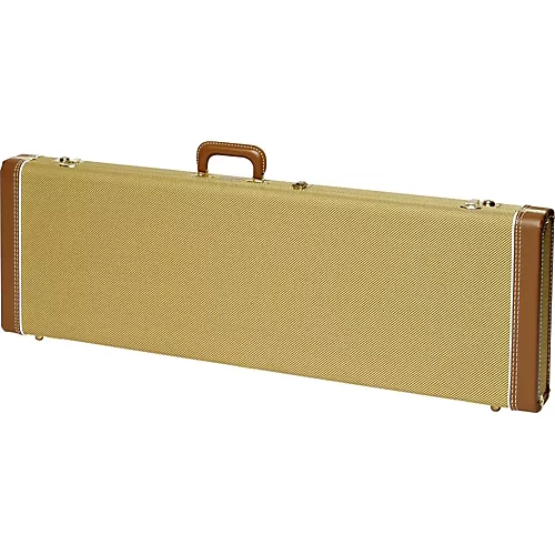 Fender Precision Bass Hardshell Case Tweed Red Plush Interior