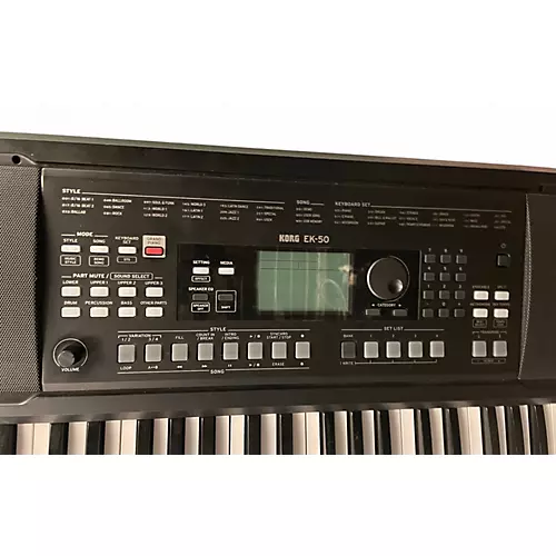 Used KORG EK-50 Portable Keyboard