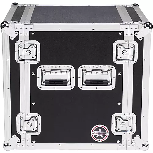 Road Runner Deluxe 12U Amplifier Rack Case Black