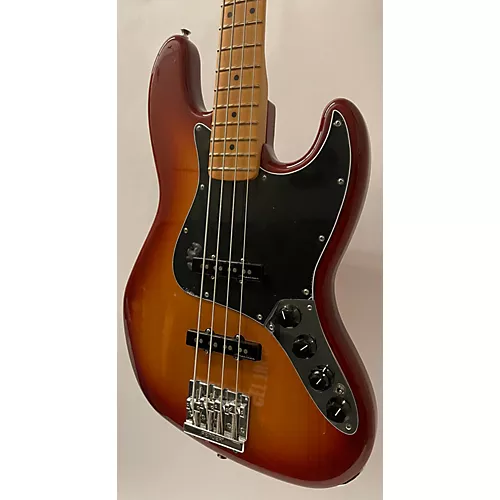 Used Fender Player Plus Active Jazz Bass Sienna Sunburst Electric Bass Guitar Sienna Sunburst