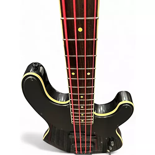 Used Schecter Guitar Research Michael anthony MA-4 Black Electric Bass Guitar Black